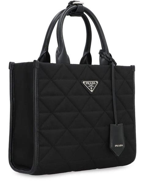 prada quilted tote|prada foldable shopping tote.